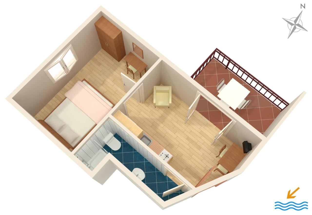 Apartments With A Parking Space Vodice - 7604 Exterior foto